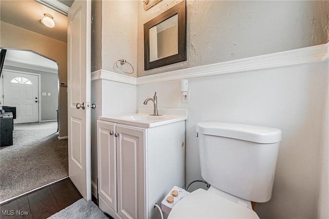 8006 Chesterfield Ave, Parma, OH 44129 - bathroom with toilet and vanity