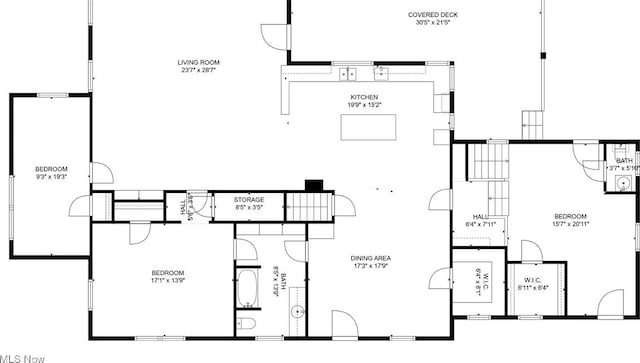 52110 Spencer Rd, Cumberland, OH 43732 - view of home floor plan