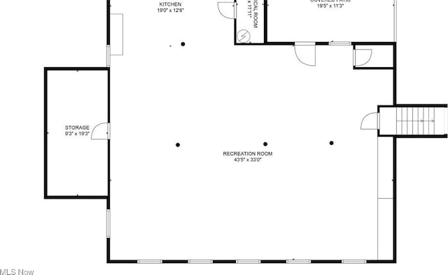 52110 Spencer Rd, Cumberland, OH 43732 - view of room layout