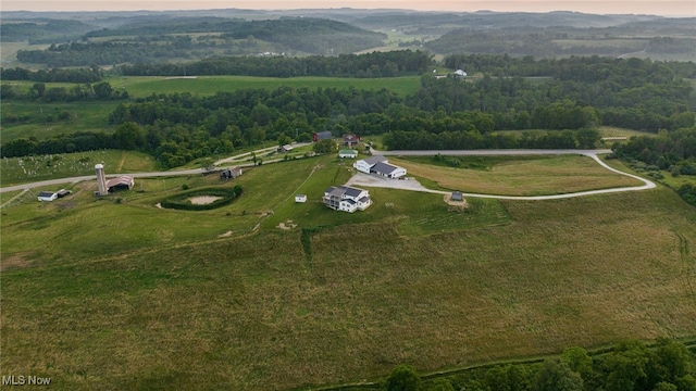 52110 Spencer Rd, Cumberland, OH 43732 - aerial view of property's location featuring rural landscape