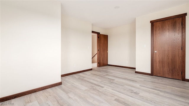 52110 Spencer Rd, Cumberland, OH 43732 - spare room with light wood-style flooring and baseboards