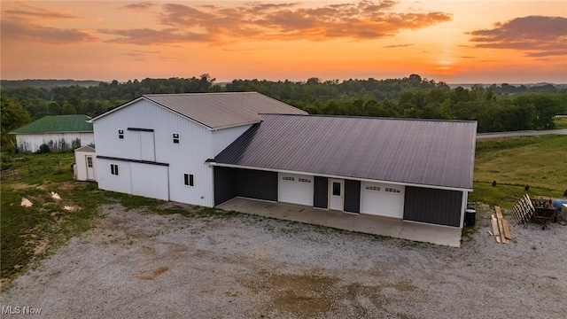 52110 Spencer Rd, Cumberland, OH 43732 - exterior space featuring a metal roof