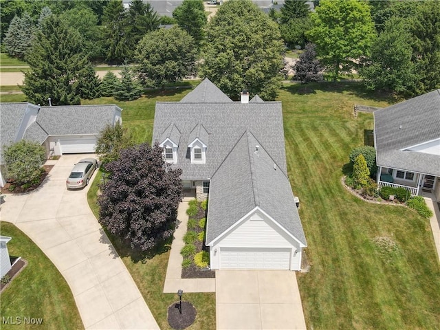 8531 Creekside Dr, Sagamore Hills, OH 44067 - view from above of property