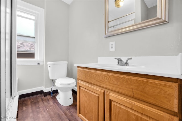 523 Gage St, Akron, OH 44311 - bathroom featuring vanity and wood finished floors