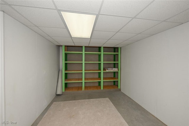 1137 Saint Abigail St SW, Hartville, OH 44632 - finished basement with a drop ceiling