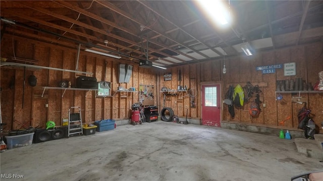 48820 Hillcrest Dr, Caldwell, OH 43724 - garage with a garage door opener
