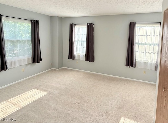 1489 Munroe Falls Ave, Cuyahoga Falls, OH 44221 - empty room featuring carpet flooring and a textured ceiling