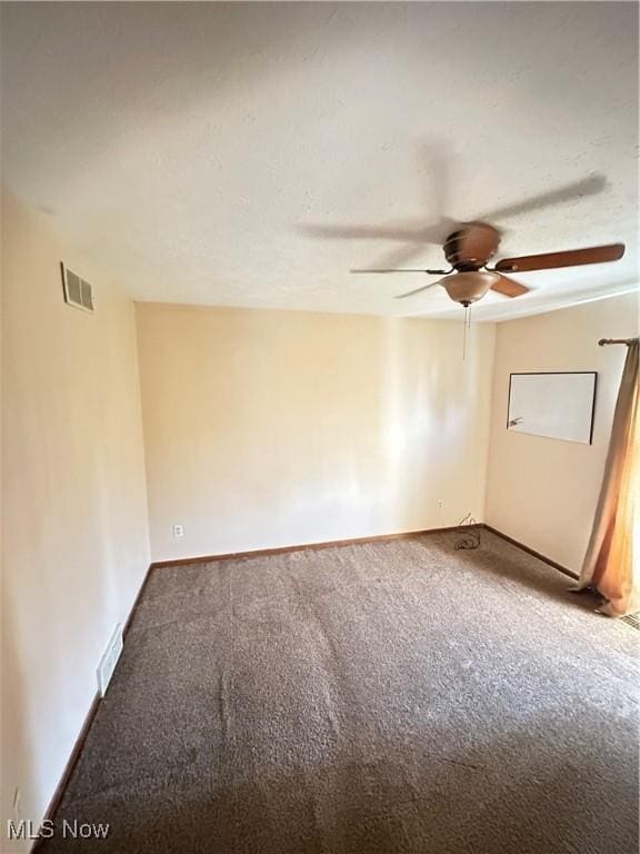 6279 Palmer Dr NW, Canton, OH 44718 - carpeted empty room featuring ceiling fan and baseboards