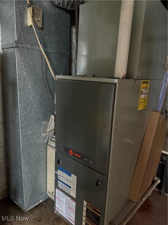 668 Virginia Ave, Follansbee, WV 26037 - utility room featuring heating unit