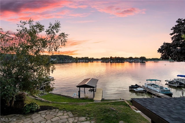 3350 S Main St, Akron, OH 44319 - dock area with a water view