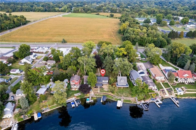 3350 S Main St, Akron, OH 44319 - aerial view of residential area featuring a nearby body of water