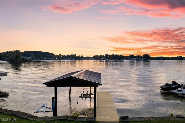 3350 S Main St, Akron, OH 44319 - dock with a water view