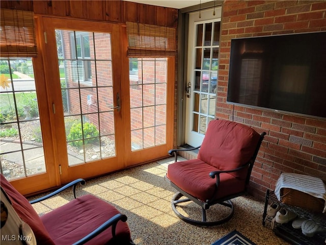 4626 7th St SW, Canton, OH 44708 - sunroom / solarium featuring french doors