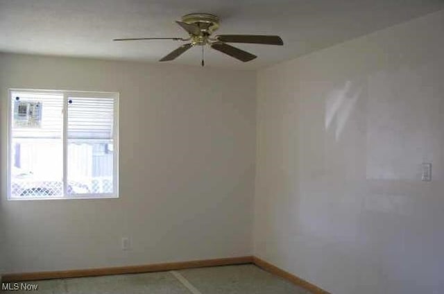 5000 Dimson Dr N, Columbus, OH 43213 - unfurnished room featuring a ceiling fan and baseboards