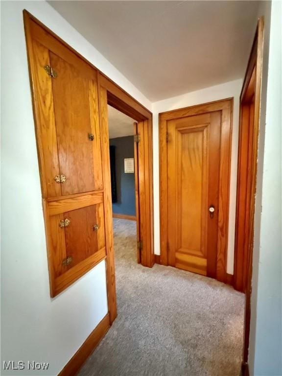 1257 Elmhurst Dr, Weirton, WV 26062 - hallway featuring carpet flooring and baseboards