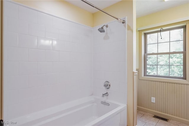 200 Breezy Acres Ln, Walker, WV 26180 - full bath with bathtub / shower combination and tile patterned floors