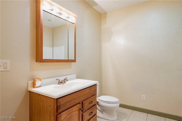 200 Breezy Acres Ln, Walker, WV 26180 - bathroom with vanity and tile patterned floors