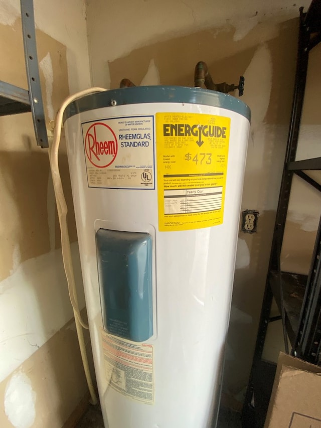 utilities with electric water heater