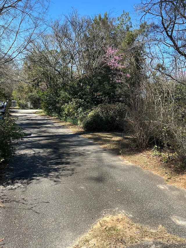 view of road