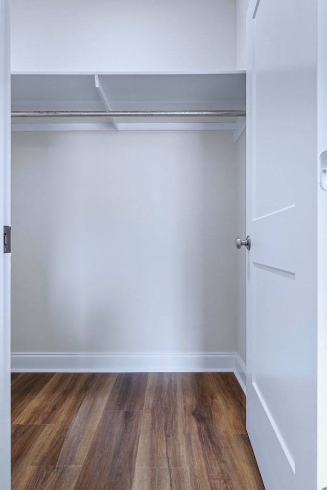 view of closet