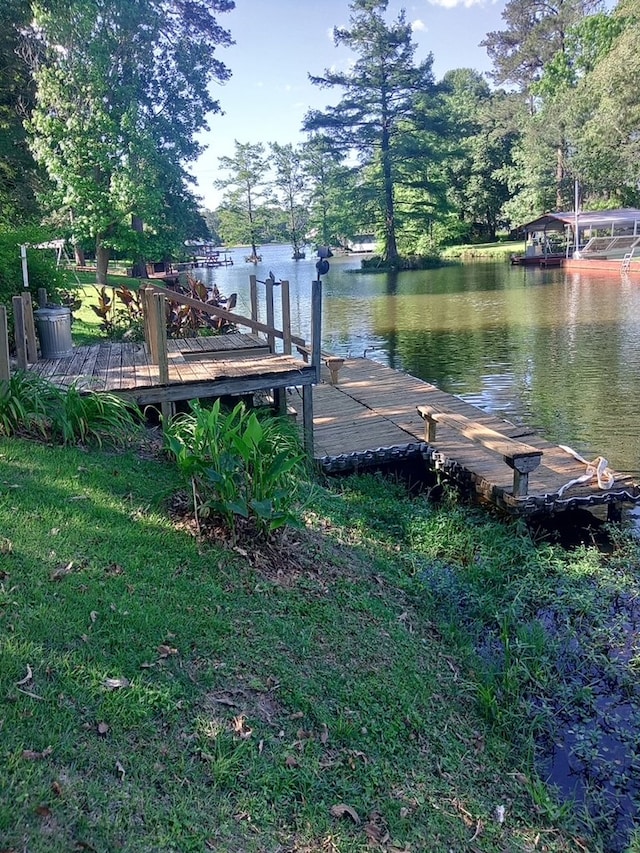 480 Spring Creek Rd, Warwick, GA 31796 - dock with a water view