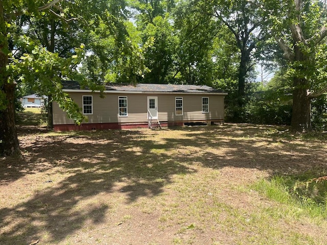 view of rear view of house