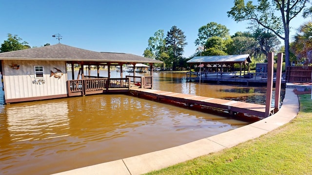 406 Scenic Rt, Cordele, GA 31015 - dock area with a water view