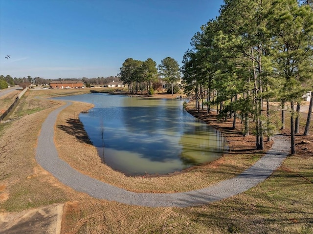 property view of water