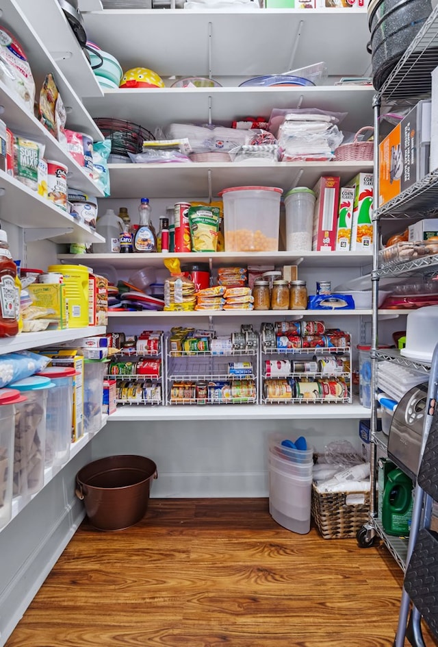 view of pantry