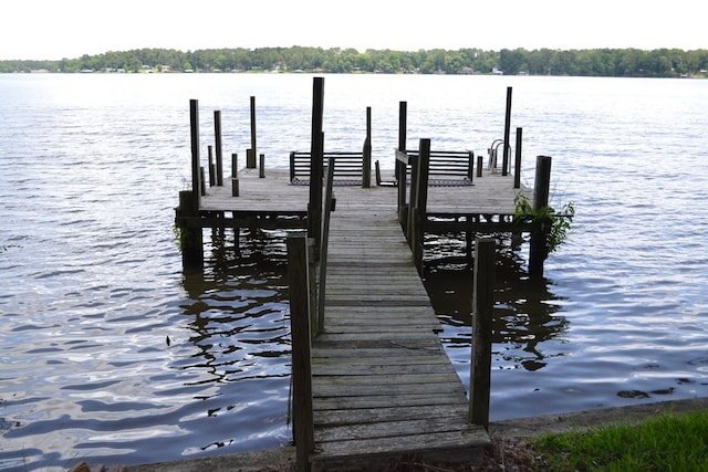 375 Flintside Dr, Cobb, GA 31735 - dock area with a water view