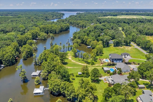 115 N Cedar Creek Rd, Cordele, GA 31015 - bird's eye view of a nearby body of water and a forest