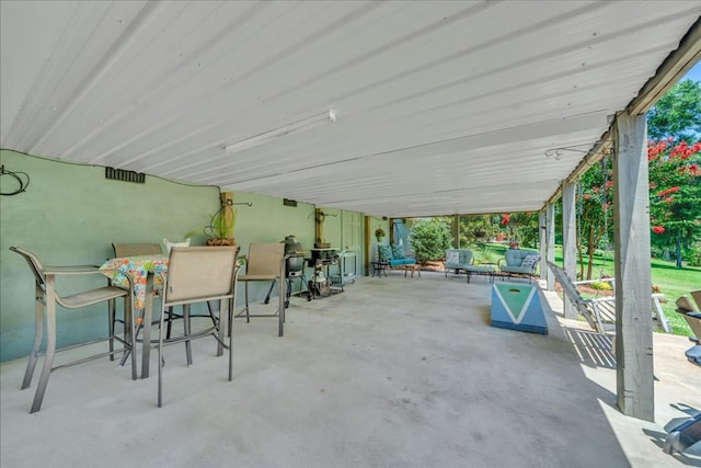 115 N Cedar Creek Rd, Cordele, GA 31015 - view of patio / terrace featuring outdoor lounge area and outdoor dining area