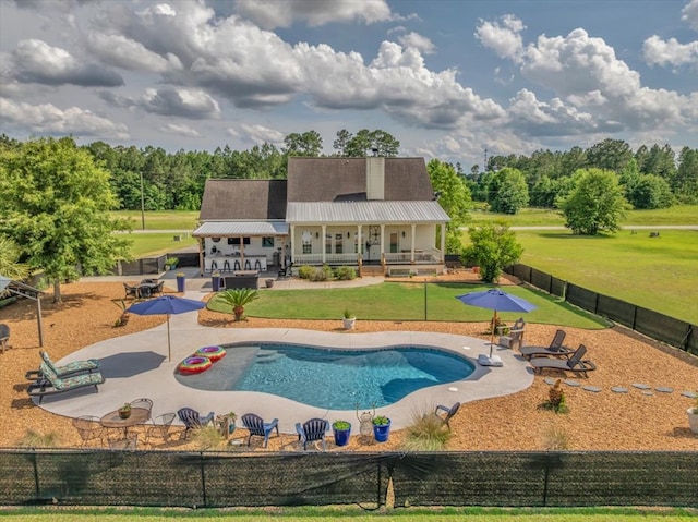1942 Antioch Rd, Cordele, GA 31015 - view of pool with a patio