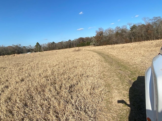 view of nature featuring a rural view