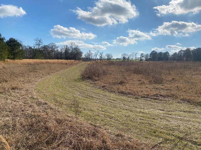 exterior space featuring a rural view