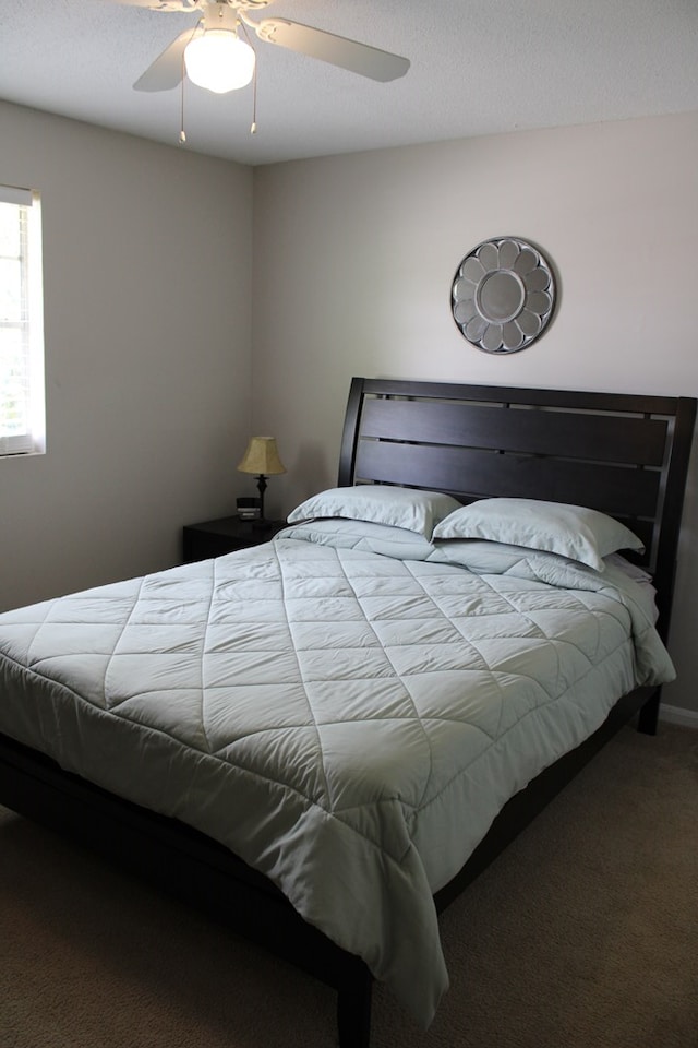 101F Country Club Dr, Americus, GA 31709 - bedroom featuring carpet and a ceiling fan
