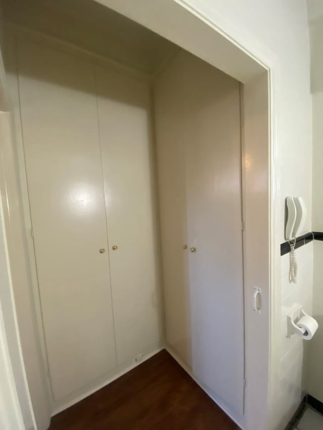 view of closet