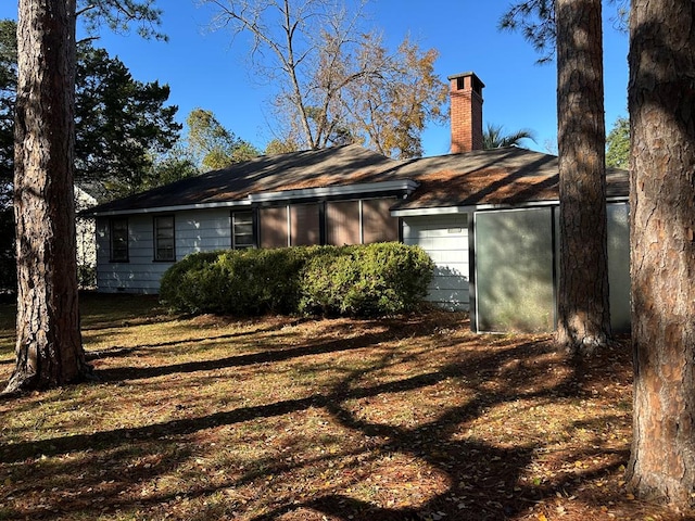 view of back of house