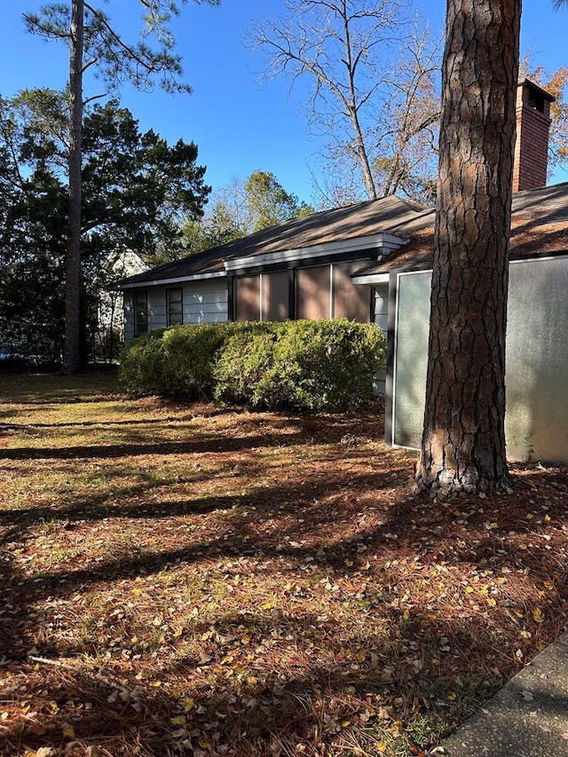 view of side of home