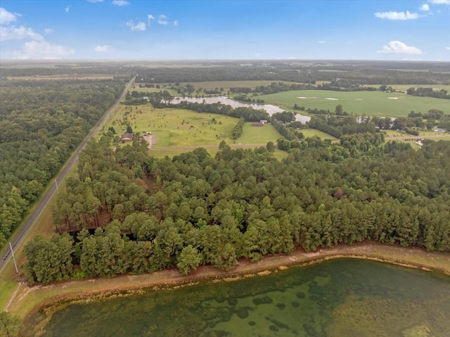 bird's eye view featuring a rural view