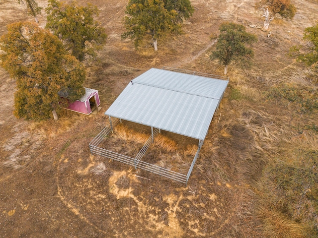 view of aerial view