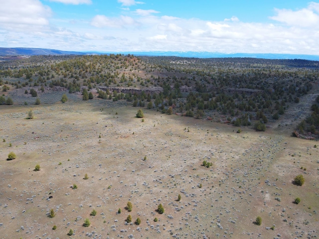 view of aerial view