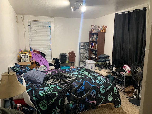 bedroom featuring carpet floors