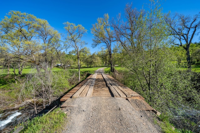 view of road