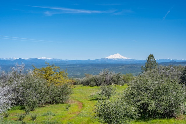 view of mountain feature