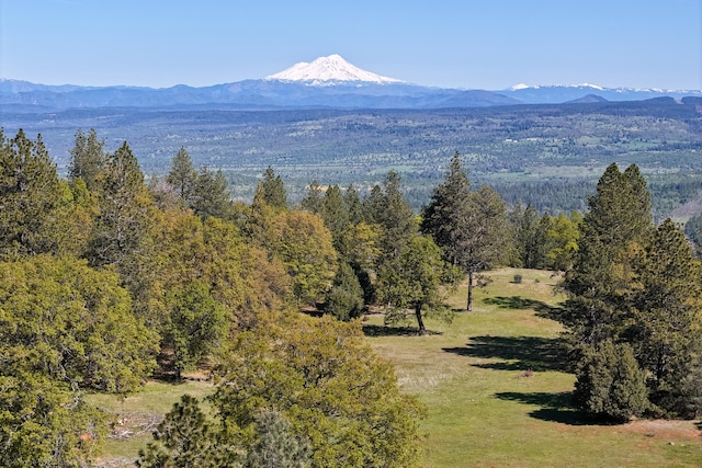 view of mountain view