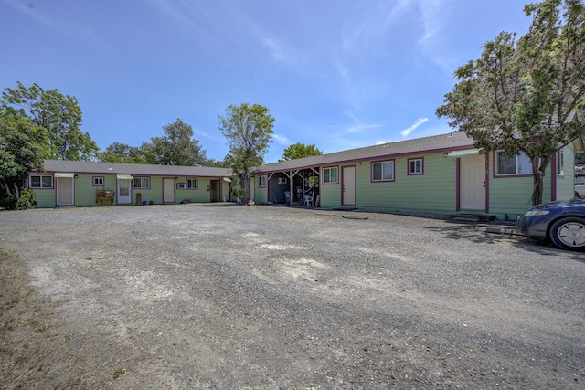 view of ranch-style house