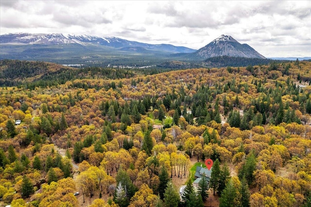 view of mountain view