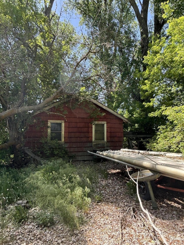 view of property exterior