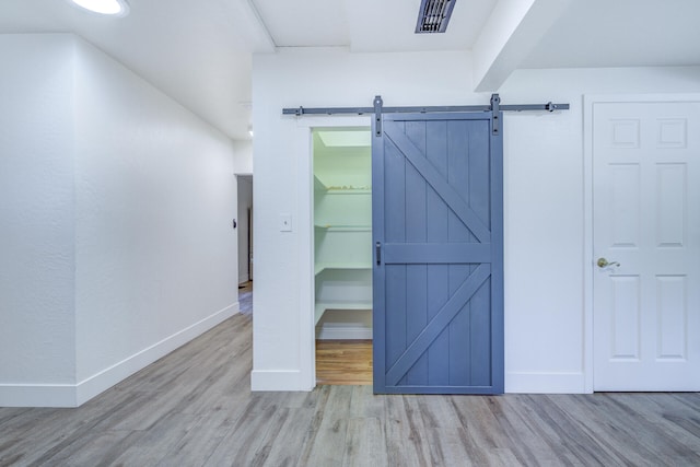 closet with visible vents